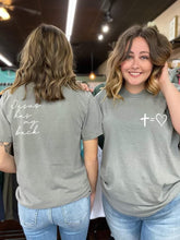 Load image into Gallery viewer, Jesus Has My Back Tee