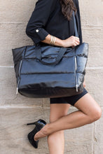 Load image into Gallery viewer, Metallic Puffer Tote