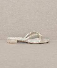 Load image into Gallery viewer, OASIS SOCIETY Ada - Delicate Knotted Flat Sandal