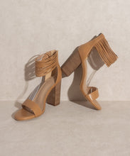Load image into Gallery viewer, OASIS SOCIETY Blair   Thick Ankle Strap Block Heel