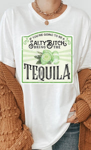 Salty Bitch Tequila Graphic Tee