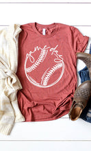 Load image into Gallery viewer, Cursive Game Day Baseball Graphic Tee