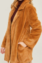 Load image into Gallery viewer, Woven Solid Teddy Collar Coat