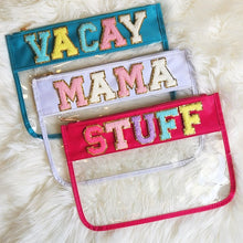 Load image into Gallery viewer, Varsity Letter Stickers with Clear Pouch