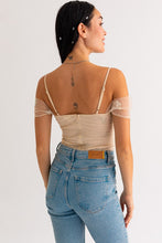 Load image into Gallery viewer, Embroidered Mesh Bodysuit