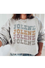 Load image into Gallery viewer, JOLENE WESTERN DOLLY GRAPHIC SWEATSHIRT