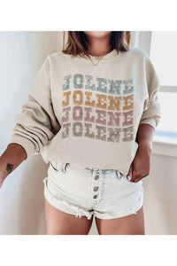 JOLENE WESTERN DOLLY GRAPHIC SWEATSHIRT