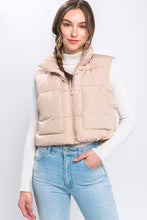 Load image into Gallery viewer, Puffer Vest With Pockets