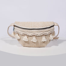 Load image into Gallery viewer, Esme Crochet Tassel Sling Bag
