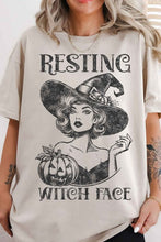 Load image into Gallery viewer, RESTING WITCH HALLOWEEN OVERSIZED GRAPHIC TEE