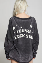 Load image into Gallery viewer, Made Of Stars One Size Long Sleeve Sweatshirt