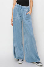 Load image into Gallery viewer, High Rise Wide Leg Drawstring Pants