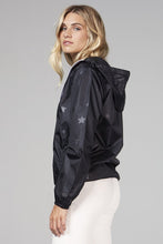 Load image into Gallery viewer, Sloan Gloss Star Packable Rain Jacket