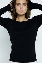 Load image into Gallery viewer, Merci Round Neck Puff Sleeve Sweater