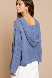 POL Cable Sweater