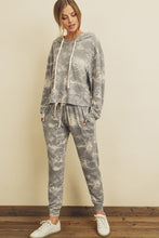 Load image into Gallery viewer, Tie-Dye Hooded Sweatsuit Set