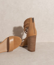 Load image into Gallery viewer, OASIS SOCIETY Blair   Thick Ankle Strap Block Heel
