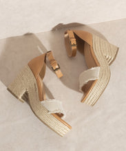 Load image into Gallery viewer, OASIS SOCIETY Riley   Espadrille Platform Sandal