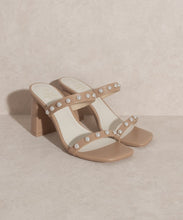 Load image into Gallery viewer, OASIS SOCIETY Victoria   Pearl Strap Heel