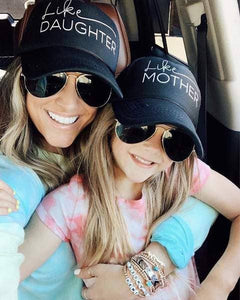 (MOM HAT)  - Like Mother, Like Daughter Hats - Mother's Day - Trucker Hat