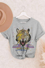 Load image into Gallery viewer, ROCK AND ROLL RETRO TIGER GRAPHIC TEE