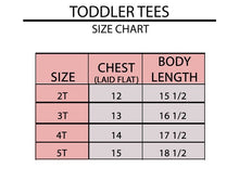 Load image into Gallery viewer, American Sweetheart Rainbow Toddler Graphic Tee