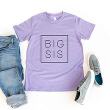Load image into Gallery viewer, Big Sis Square Youth Graphic Tee