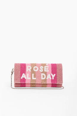 America & Beyond Rose All Day Clutch