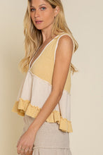 Load image into Gallery viewer, Sleeveless V-neck Mini Babydoll Tank Top