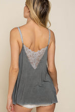 Load image into Gallery viewer, V camisole Tank with Lace on Front