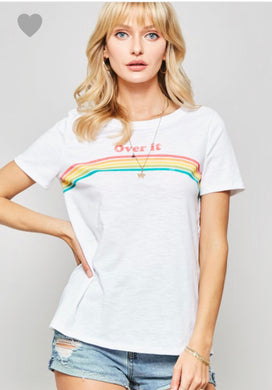 Over It Graphic Top